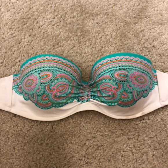 Victoria's Secret Other - Victoria’s Secret Strapless Push-up Bikini Top